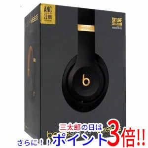 【中古即納】送料無料 beats by dr.dre studio3 wireless Skyline Collection MXJA2PA/A ミッドナイトブラック 元箱あり studio（beats b