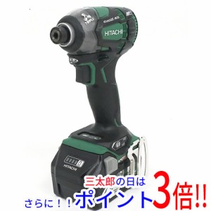 【中古即納】送料無料 ハイコーキ（旧：日立工機） HITACHI インパクトドライバー WH36DA(2XP) アグレッシブグリーン 未使用 防滴・防水 