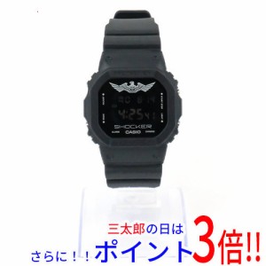 【中古即納】送料無料 CASIO 腕時計 シン・仮面ライダー G-SHOCK DW-5600 SHOCKERモデル 未使用