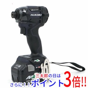 【中古即納】送料無料 HiKOKI インパクトドライバー WH36DC(2XP)(D) ディープオーシャンブルー 未使用