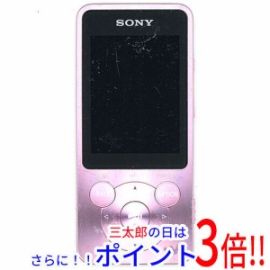 【中古即納】送料無料 SONYウォークマン S NW-S15 ライトピンク/16GB 液晶画面いたみ