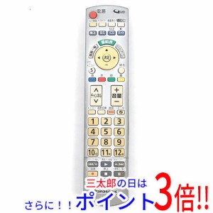 【中古即納】送料無料 Panasonic 液晶テレビ用リモコン N2QAYB000720 本体いたみ