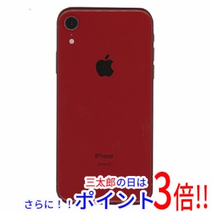 【中古即納】送料無料 APPLE iPhone XR (PRODUCT)RED 128GB au SIMロック解除済み MT0N2J/A レッド