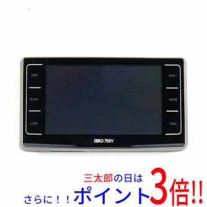 【中古即納】送料無料 COMTEC GPSレーダー探知機 ZERO 705V リモコンなし