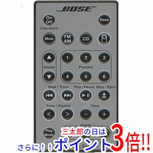 【中古即納】送料無料 BOSE Wave Music System リモコン シルバー