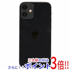 【中古即納】送料無料 APPLE iPhone 12 mini 64GB SoftBank SIMロック解除済み MGA03J/A ブラック