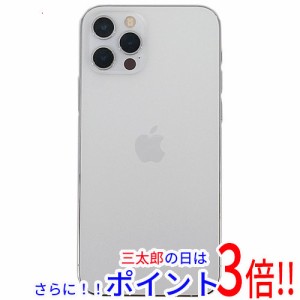 【中古即納】送料無料 APPLE iPhone 12 Pro 128GB au SIMロック解除済み MGM63J/A シルバー