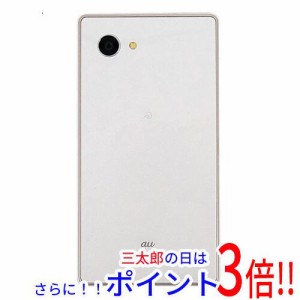 【中古即納】送料無料 SHARP AQUOS SERIE mini SHV33 au SIMロック解除済み ホワイト