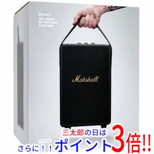 【中古即納】送料無料 Marshall ワイヤレススピーカー TUFTON Black and Brass 未使用