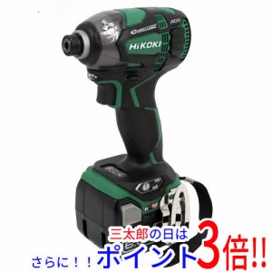 【中古即納】送料無料 HiKOKI 充電式インパクトドライバー WH14DDL2 (2LYPK)(L) 未使用