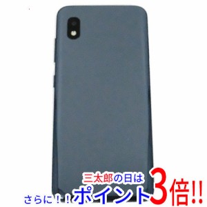 【中古即納】送料無料 SAMSUNG Galaxy A21 シンプル SCV49 au SIMロック解除済み ブラック