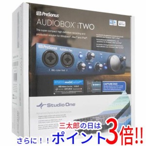 【中古即納】送料無料 PreSonus オーディオインターフェイス AudioBox iTwo 欠品あり 訳あり 未使用