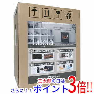 【中古即納】送料無料 Dimplex 電気暖炉 オプティフレーム ルシア LUCIII12J ブラック 未使用