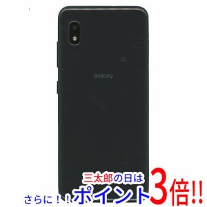 【中古即納】送料無料 SAMSUNG Galaxy A20 SCV46 au SIMロック解除済み ブラック