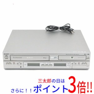 【中古即納】送料無料 SHARP ハードディスク・DVD・ビデオ一体型レコーダー DV-HRW35 本体のみ