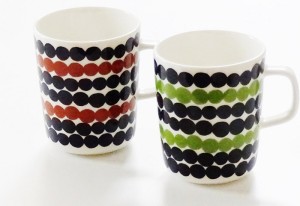 マリメッコmarimekko  シイルトラプータルハ 63296マグ 250ml ペア