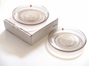 イッタラiittala　カステヘルミ　プレート　ペア(リネンlinen）ブランドロゴ入りギフト箱付属【ブランド食器】【御結婚御祝・内祝・新築