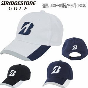 2023年春夏モデル ブリヂストンゴルフ 遮熱、JUST-FIT構造キャップ メンズ ゴルフ ウェア 「BRIDGESTONE GOLF CPSG37」 