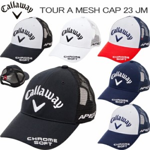 キャロウェイ ゴルフ TOUR A MESH CAP 23 JM ツアーモデルキャップ 吸汗速乾 メンズ ゴルフ ウェア 「Callaway Golf C23990103」 2023年