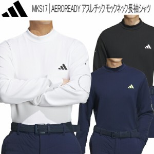 アディダス ゴルフ AEROREADY アスレチック モックネック長袖シャツ メンズ ゴルフ ウェア 「Adidas Golf MKS17」 吸汗速乾