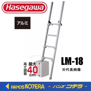 在庫あり ハセガワ長谷川工業　トラック昇降はしご トラックステップ　LM型　1.79〜2.21ｍ　LM-18