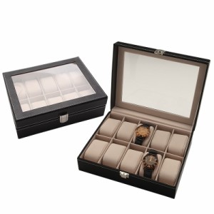 腕時計ケース 10本用  腕時計ディスプレイ メンズ レディース 腕時計ケース 10本 腕時計 ケース 腕時計 コレクション 腕時計コレクション