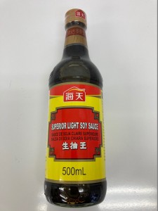 海天 生抽王 中国醤油 500ml 中華調味料 醤油