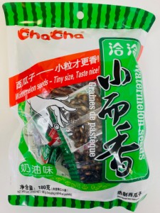 ChaCha 食用スイカの種 クリーム風味 180g 洽洽 おつまみ スイカの種加工品