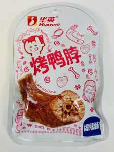 華英 焼鴨首 鴨ネック 80g ガチ中華珍味 香辣味