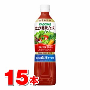 カゴメ カゴメ野菜ジュース 食塩無添加 720mL　×15本