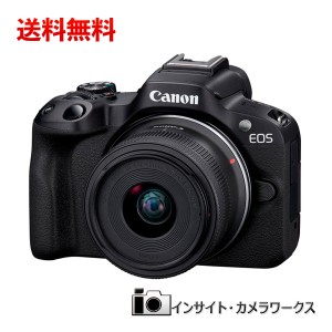 Canon ミラーレス一眼カメラ EOS R50 RF-S18-45 IS STM レンズキット ブラック APS-C イオス 軽量モデル コンパクト 自撮り エントリーモ