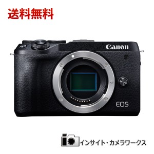 Canon ミラーレス一眼 キヤノン ミラーレス一眼カメラ EOS M6 Mark II ボディー ブラック EOSM6MK2BK-BODY 新品