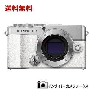 OLYMPUS ミラーレス一眼カメラ ミラーレス一眼 オリンパス PEN E-P7 ボディ ホワイト ペン 本体