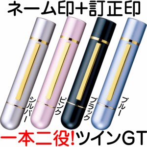 タニエバー ツインＧＴ 浸透印 ネーム印 訂正印 送料無料 印鑑 スタンプ ナース ツイン印鑑 グッズ おしゃれ ツイン ハンコ はんこ ネー