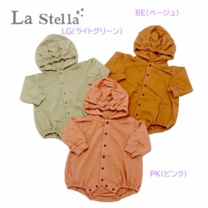 30%OFF セール SALE オーシャンアンドグラウンド OCEAN&GROUND 2021秋冬 ラ ステラ La Stella ミミツキフード スウェットロンパス 312050