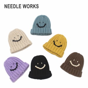 40%OFF セール SALE ニードルワークス NEEDLE WORKS NeWo 2021秋冬 Smile Knit cap 3221225