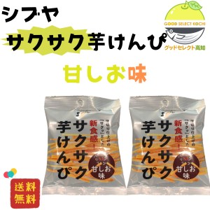 芋けんぴ 澁谷食品 シブヤ サクサク芋けんぴ 甘しお味 55ｇ ２袋 お試し ポッキリ 高知 土産 人気 ポイント消化 おやつ おつまみ