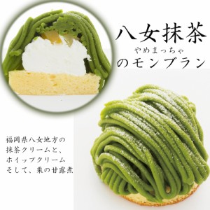 八女抹茶モンブラン やめまっちゃ　260g 4個　冷凍ケーキ　福岡特産抹茶を使用した和風モンブラン