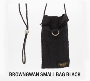 YOUNG BOYS SUN BROWNGWAN SMALL BAG BLACK SECOND UNIQUE NAME. メーカー正規商品 セカンドユニークネーム お取り寄せ