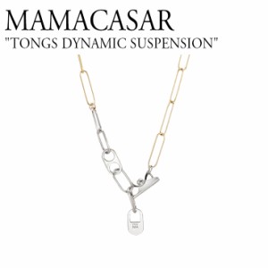 ママカサル ネックレス MAMACASAR TONGS DYNAMIC SUSPENSION イエローホワイト 韓国アクセサリー MJ9H2N060AC ACC