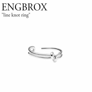 エングブロック リング 指輪 レディース ENGBROX line knot ring ライン ノット リング SILVER シルバー 韓国アクセサリー 300722312 ACC