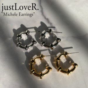 ジャストラバー ピアス justLoveR. Michele Earrings SILVER シルバー GOLD ゴールド 韓国アクセサリー 6017393904 ACC