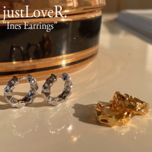 ジャストラバー ピアス justLoveR. Ines Earrings イネス イヤリング シルバー ゴールド 韓国アクセサリー 6531717398 ACC