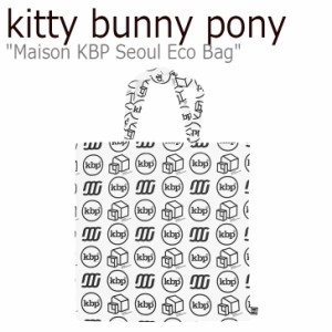 キティバニーポニー トートバッグ kitty bunny pony Maison KBP Seoul Eco Bag メゾン KBP ソウル エコバッグ WHITE JJPU0123_001 バッグ