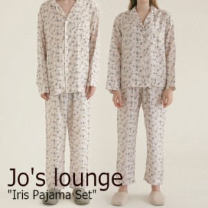 ジョーズラウンジ ルームウェア Jo's lounge Iris Pajama Set アイリス パジャマ セット IVORY アイボリー 1169771/2 ウェア