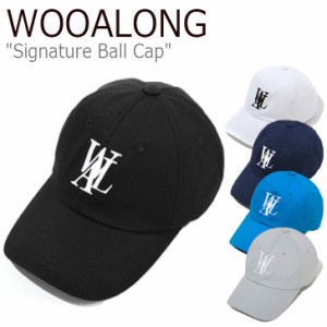 ウアロン キャップ WOOALONG SIGNATURE BALL CAP シグネチャー ボールキャップ 全5色 EL53XX00017/41/48/06/61 ACC