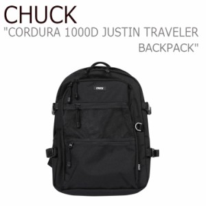 チャック バックパック CHUCK CORDURA 1000D JUSTIN TRAVELER BACKPACK BLACK CWACBPTR01BK バッグ