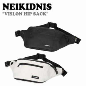 ネイキドニス ウエストポーチ NEIKIDNIS 正規販売店 VISLON HIP SACK ビスロン ヒップサック IVORY アイボリー BLACK ブラック 031VHS01/