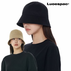 ルオエスパック バケットハット LUOESPAC 正規販売店 OVERFIT ROUND BUCKET HAT ラウンド バケットハット 全2色 LP7745 ACC