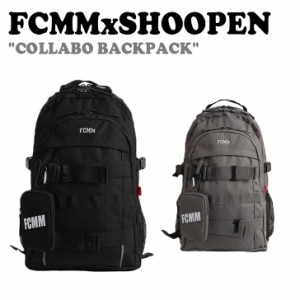 エフシーエムエム バックパック FCMM SHOOPEN COLLABO BACKPACK シューペン コラボバックパック BLACK GREY TPBK79W75 バッグ